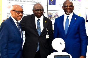 At First Bank Branches , Robot Now Attends To Customers