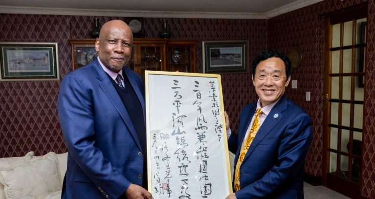 Lesotho King Letsie II urges FAO to end hunger