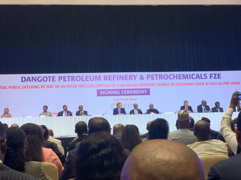 Dangote Says Refinery’s IPO “Also  for the people”
